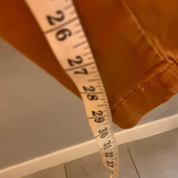 Anthropologie Chino Pants with Velvet Trim, size 26, EUC - Picture 10 of 10